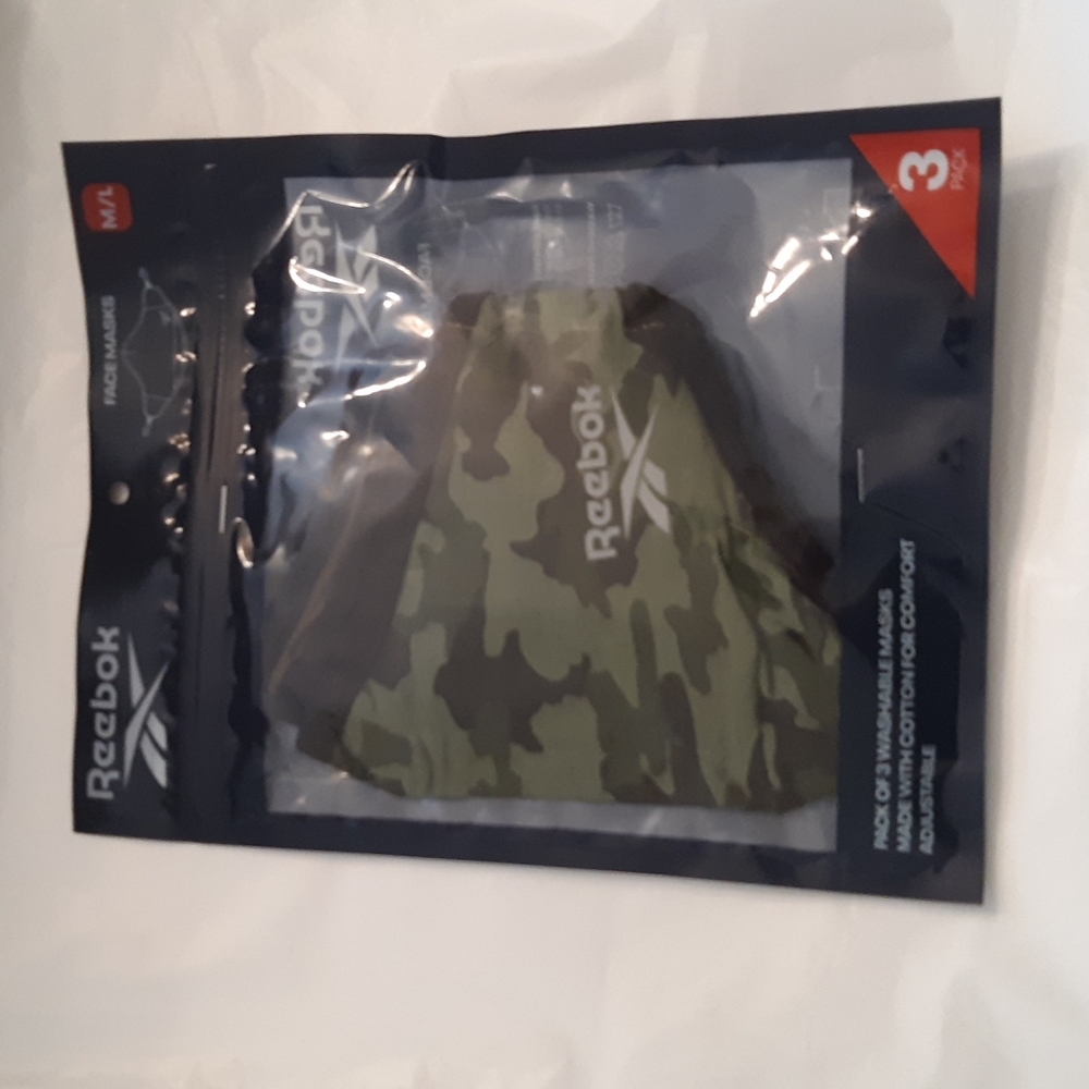 Reebok Face Masks